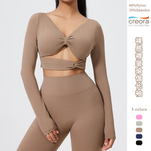 Load image into Gallery viewer, Fold Movement Underwear Long Sleeve Detachable Beauty Back