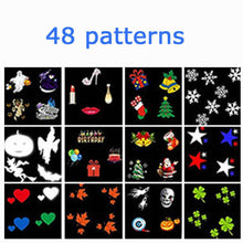 Load image into Gallery viewer, 48 Pattern Christmas Projector Laser Light Snow LED Lamp Landscape Garden XMAS