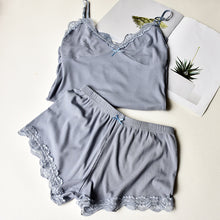 Load image into Gallery viewer, Summer Thin Lace Suit Comfortable Homewear Suit