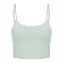 Load image into Gallery viewer, Yoga Jacket Women&#39;s Sports Underwear With Chest Pad Thin Belt Beauty Back