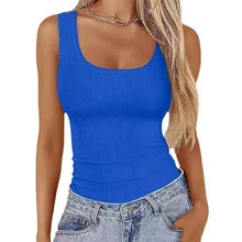 Load image into Gallery viewer, Elastic Slim-fit Basic Vest Women&#39;s Top