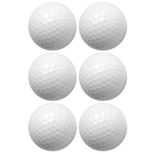 Load image into Gallery viewer, 6PCS Synthetic Rubber LED Luminous Golf Ball Bright Attractive for Night Daytime TrainingRed