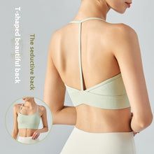 Load image into Gallery viewer, Shockproof Sports Underwear With Chest Pad Yoga Workout Vest