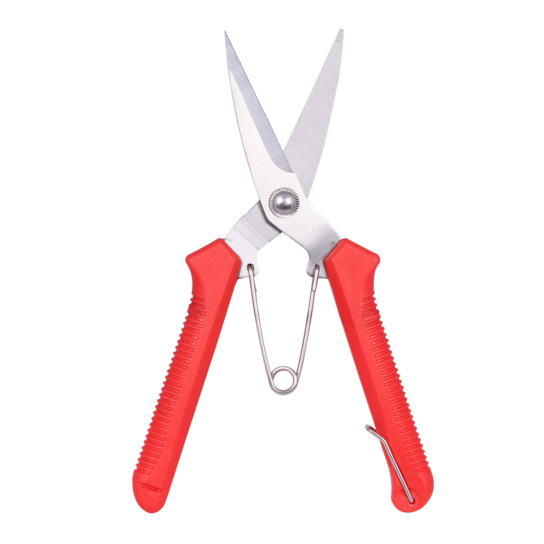homsuns Floral Shears Premium Steel Garden Pruning Shears Floral Fruits Leaf Scissors Hand Pruner Snip Trimming Tool for Gardening Flower Arrangement