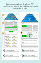 Load image into Gallery viewer, Free shipping osherhome Badminton Training Machine Automatic Badminton Serve Equipment Practice Device Intermediate Solo Trainer Shuttlecocks Feeder Shooter wit