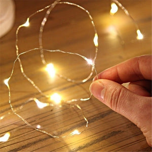 1/2M Wine Bottle Cork Lights LED Garland In Bottle Copper String Fairy Lights Festoon Shining DIY Party Decoration Battery Power