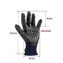 Load image into Gallery viewer, 1 Pair Grooming Glove for Cats Soft Rubber Pet Hair Remover Dog Horse Cat Shedding Bathing Massage Brush Clean Comb for Animals