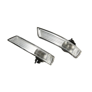 1 Pcs / Pair of Mirror Turn Signal Corner Light Lamp Cover Shade Screen for Ford Focus 2 3 Mondeo 2008 2009 2010 2011