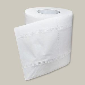 1 Roll Toilet Paper No Fluorescent Agent Soft Stronge 4-Ply Sheets Bath Tissue