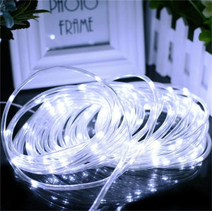 10-15M LED Rope String lights 8 Play Modes with Remote Street Garland Outdoor Waterproof Fairy Lights for Wedding Holiday Decors