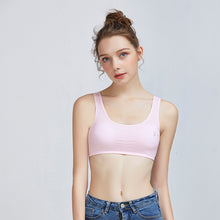 Load image into Gallery viewer, 10-18Year Girls Training Bra Wireless Thin Cup Bra Fashion Comfortable Teenage Underwear Cartoon underwear
