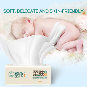 10 Packet 3 Layers Original Wood Pulp Soft Tissues Home Kitchen Livingroom Bathroom Paper Towel Toilt Tissues Toilt Paper