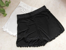 Load image into Gallery viewer, 100% Silk Safety Short Pants Sexy Lace Underpants Panties Knickers Femme Boxer Shorts Briefs Culotte