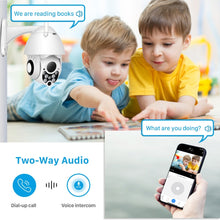 Load image into Gallery viewer, 1080P PTZ IP Camera Wifi Outdoor Speed Dome Wireless Wifi Security Camera Pan Tilt 4X Digital Zoom 2MP Network CCTV Surveillance