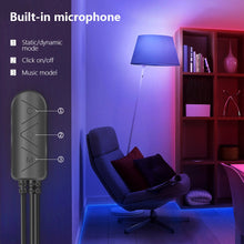 Load image into Gallery viewer, 10M 20M LED Strip Light RGB 5050 Lights Music Sync Color Changing  Sensitive Built-in Mic, App Controlled LED Lights Rope Lights