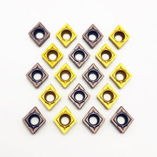 Load image into Gallery viewer, 10PCS Carbide insert CCMT060204 VP15TF CCMT060204 UE6020 inner round milling tool CNC blade lathe tools CCMT 060204 milling tool