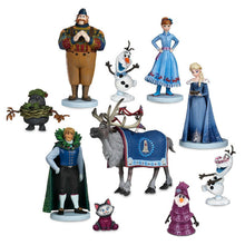 Load image into Gallery viewer, 10Pcs/set Frozen2 Snow Queen Elsa Anna  PVC Action Figures Olaf Kristoff Sven Anime Dolls Figurines Kids Toys For Children Gifts
