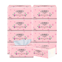 Load image into Gallery viewer, 10pcs Log Household Paper Tissue High Quality Soft Paper Face Tissue Toilt Paper 3 Layers Paper for Kitchen Livingroom Bathroom