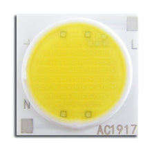 Load image into Gallery viewer, 10pcs a lot Ceramics Base LED COB Chip 12w 15w 20w 30w 50w AC220V 3w 5w 7w 9w LED Diode For Spotlight Downlight DIY Repair Parts