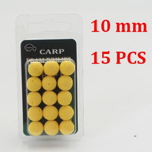 Load image into Gallery viewer, 12/15PCS Carp Fishing Accessories Foam Boilies for Zig Rig Hair Chod Ronnie Rig Pop UP Boilies for Carp Fishing Tackle Equipment