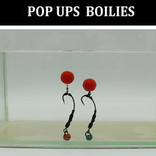 Load image into Gallery viewer, 12/15PCS Carp Fishing Accessories Foam Boilies for Zig Rig Hair Chod Ronnie Rig Pop UP Boilies for Carp Fishing Tackle Equipment