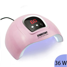 Load image into Gallery viewer, 120W LED Nail Lamp Nail Dryer Dual hands 42PCS LED UV Lamp For Curing UV Gel Nail Polish With Motion Sensing Manicure Salon Tool