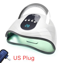 Load image into Gallery viewer, 120W Newest High Power Gel Lamp 42 leds UV Lamps Fast Curing Nail Dryer With Big Room and Timer Smart Sensor Nail Tools