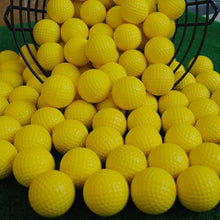 Load image into Gallery viewer, 12Pcs Foam Practice Golf Balls Yellow Green Orange Golf Training Balls Outdoor Indoor Putting Green Target Backyard Swing Game