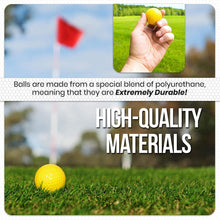 Load image into Gallery viewer, 12Pcs Foam Practice Golf Balls Yellow Green Orange Golf Training Balls Outdoor Indoor Putting Green Target Backyard Swing Game