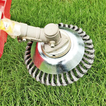 Load image into Gallery viewer, 150mm/200mm Steel Wire Trimmer Head Grass Brush Cutter Dust Removal Weeding Plate for Lawnmower Drop shipping Free shipping