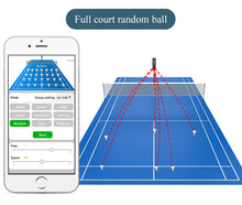 Load image into Gallery viewer, Free shipping osherhome Badminton Training Machine Automatic Badminton Serve Equipment Practice Device Intermediate Solo Trainer Shuttlecocks Feeder Shooter wit