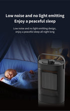 Load image into Gallery viewer, Rotatable Electric Heater Air Heating Blower Portable,Heater with Low Noise,Quicking Heat Width Spread Warming Area Office Warme