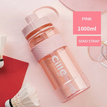Load image into Gallery viewer, 1L 2L 3L Large Capacity Sports Water Bottles Portable Plastic Outdoor Camping Picnic Bicycle Cycling Climbing Drinking Bottles