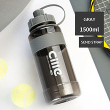 Load image into Gallery viewer, 1L 2L 3L Large Capacity Sports Water Bottles Portable Plastic Outdoor Camping Picnic Bicycle Cycling Climbing Drinking Bottles