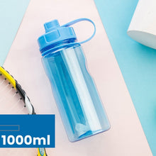 Load image into Gallery viewer, 1L 2L 3L Large Capacity Sports Water Bottles Portable Plastic Outdoor Camping Picnic Bicycle Cycling Climbing Drinking Bottles