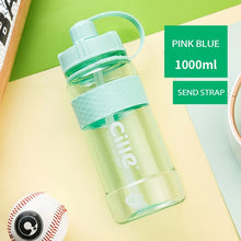 Load image into Gallery viewer, 1L 2L 3L Large Capacity Sports Water Bottles Portable Plastic Outdoor Camping Picnic Bicycle Cycling Climbing Drinking Bottles