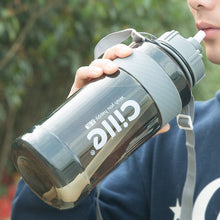 Load image into Gallery viewer, 1L 2L 3L Large Capacity Sports Water Bottles Portable Plastic Outdoor Camping Picnic Bicycle Cycling Climbing Drinking Bottles