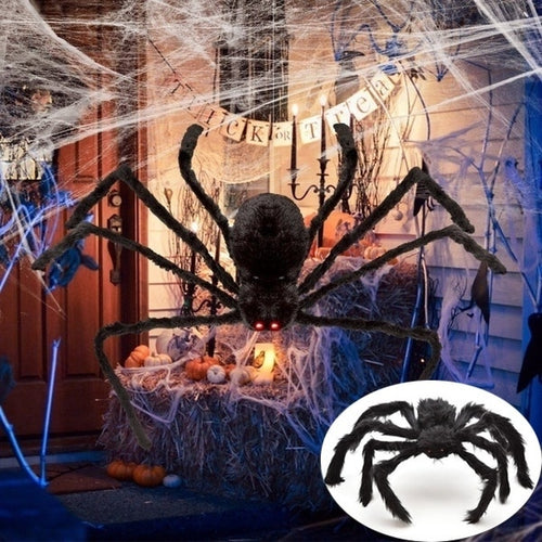 1PC Halloween Hanging Decoration Giant Spider House Haunted Outdoor Yard Halloween Spider Decor
