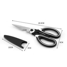 Load image into Gallery viewer, 1PC Kitchen Scissors Stainless Steel Food Shears for Meat Vegetables Herb Chicken Scissors Multifunctional Kitchen Tool