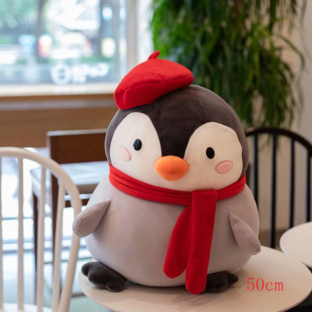 1PCS 30/50cm Soft Penguin Plush Toy Kawaii Stuffed Animal Doll Fashion Toy for Kids Baby Lovely Girls Christmas Birthday Gifts