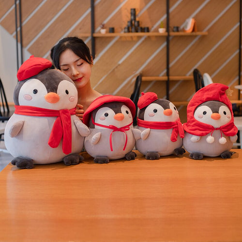 1PCS 30/50cm Soft Penguin Plush Toy Kawaii Stuffed Animal Doll Fashion Toy for Kids Baby Lovely Girls Christmas Birthday Gifts