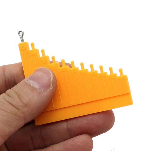 1PCS Carp Fishing Accessories Hair Gauge for Carp Hair Rig Measurement Tool Carp Coarse Method Feeder Fishing Tackle