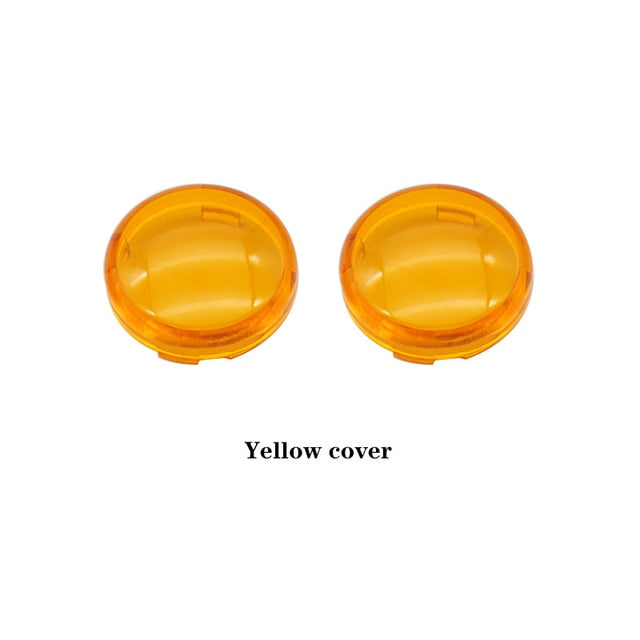 1Pair Motorcycle Led Turn Signals Kit for Harley Road Glide Touring Sportster with 1156 1157 Base White/Amber Led Turn Signal