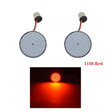 Load image into Gallery viewer, 1Pair Motorcycle Led Turn Signals Kit for Harley Road Glide Touring Sportster with 1156 1157 Base White/Amber Led Turn Signal