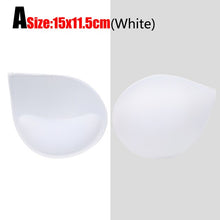 Load image into Gallery viewer, 1pair Thick Sponge Bra Pads for Women Swimsuit Breast Push Up Breast Enhancer Removeable Bra Pads Inserts Cups Bra Accessories
