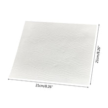 Load image into Gallery viewer, 2 Rolls Cleaning Paper Kitchen Wipes Paper Tissues Embossed Thickened Large Hand