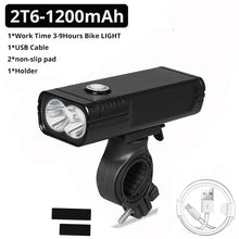Load image into Gallery viewer, 20000Lums Bicycle Light L2/T6 USB Rechargeable 5200mAh Bike Light IPX5 Waterproof LED Headlight  as Power Bank Bike Accessories