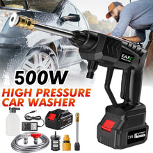 Load image into Gallery viewer, 20000mAh 60Bar High Pressure Car Washer Gun Rechargeable Car Washing Gun Electric Water Gun Foam Machine for 21V Makita Battery