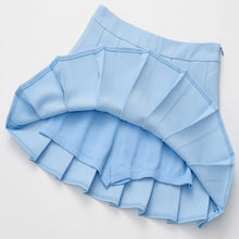 Load image into Gallery viewer, 2018 New Spring high waist ball pleated skirts Harajuku Denim Skirts solid a-line sailor skirt Plus Size Japanese school uniform