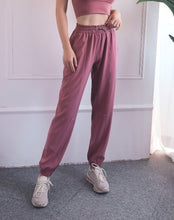 Load image into Gallery viewer, 2020 Female Yoga Training Pants  Sports Trousers Exercise Fitness High Waist Drawstring Running Jogging Pants Workout Yoga Pants